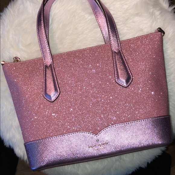 Kate Spade New York Lola Glitter Small Handbag - Picture 2 of 13